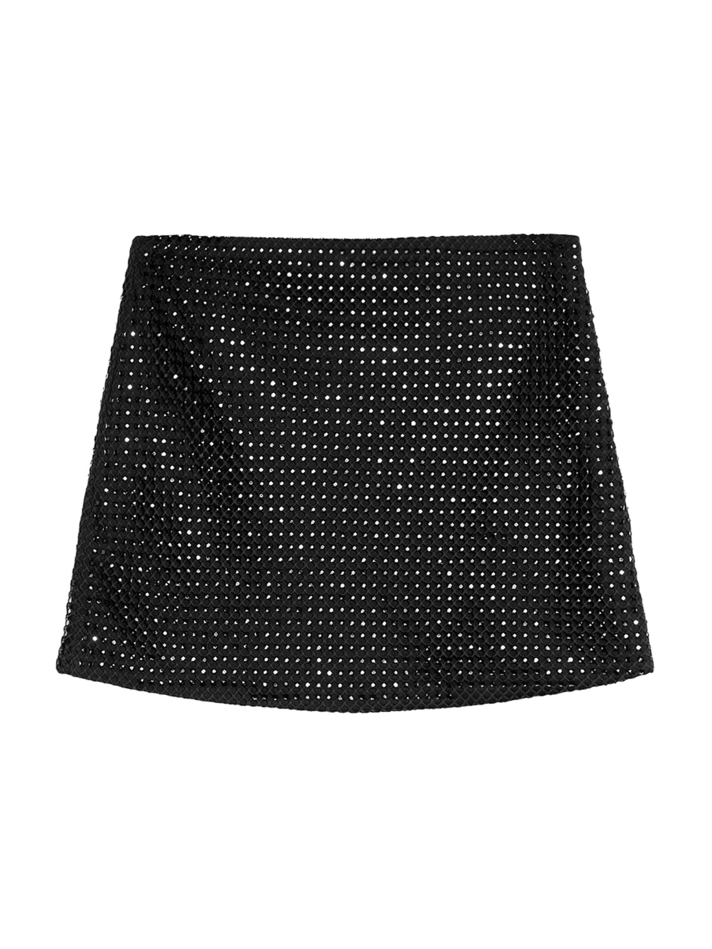 Jupe Bershka en noir : devant