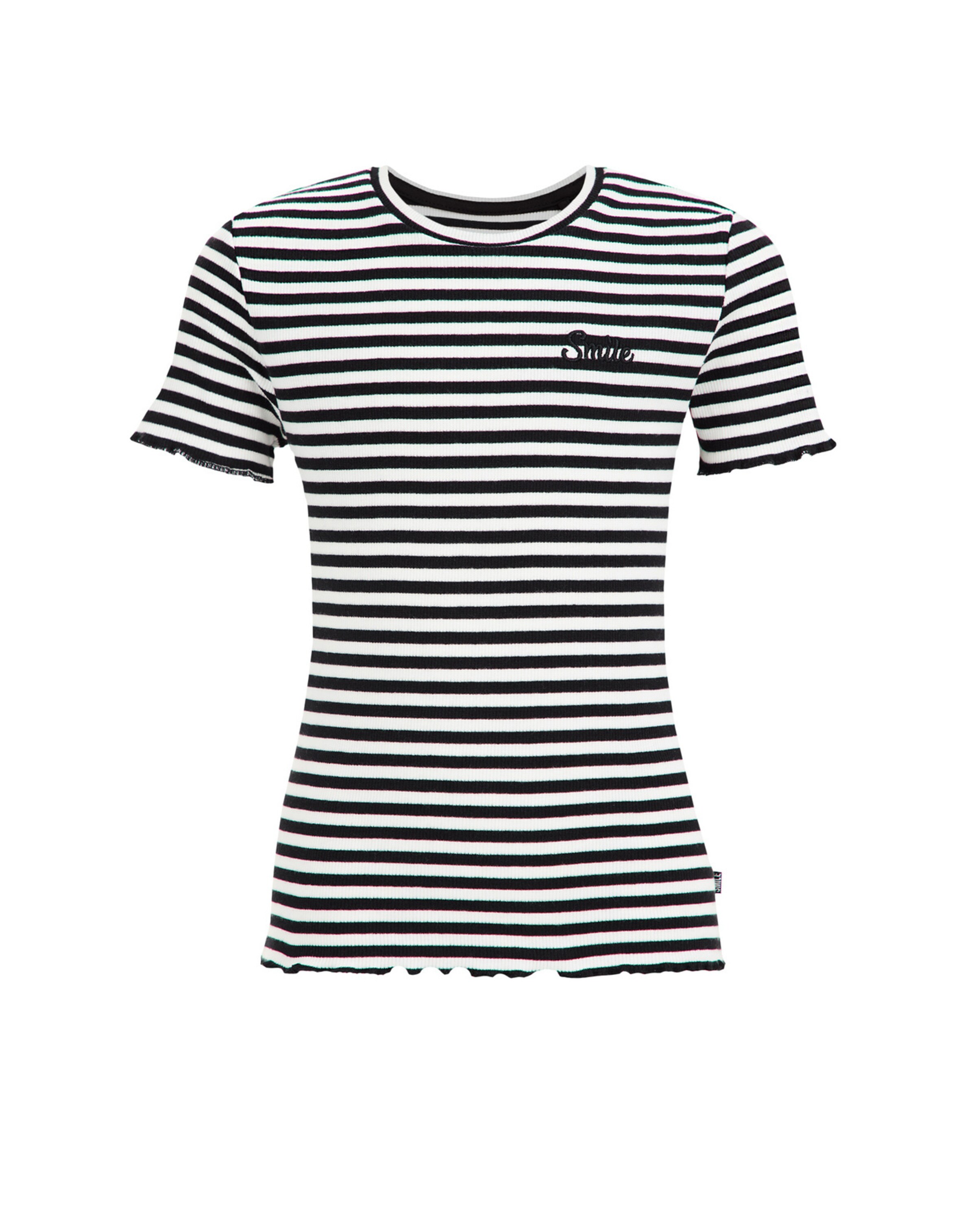 WE Fashion T-shirt i svart: framsida