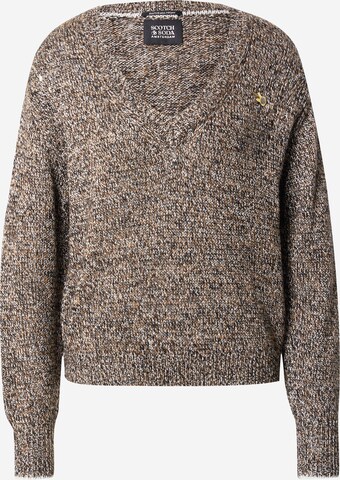 SCOTCH & SODA Sweater in Brown: front