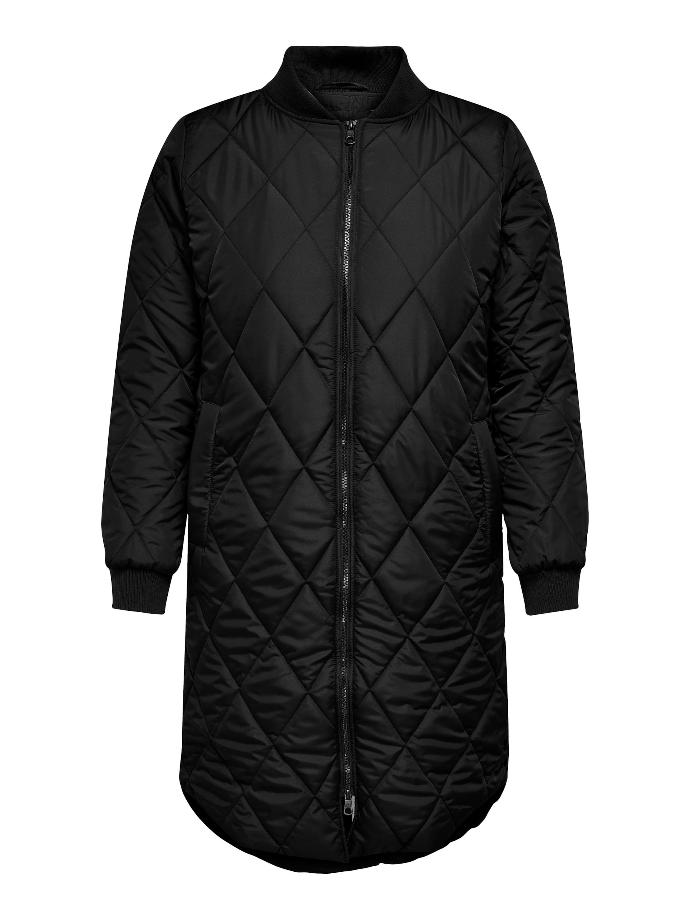 ONLY Carmakoma Between-Season Jacket 'Carrot' in Black: front