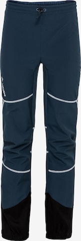 VAUDE Regular Outdoor broek 'Capacida' in Blauw: voorkant