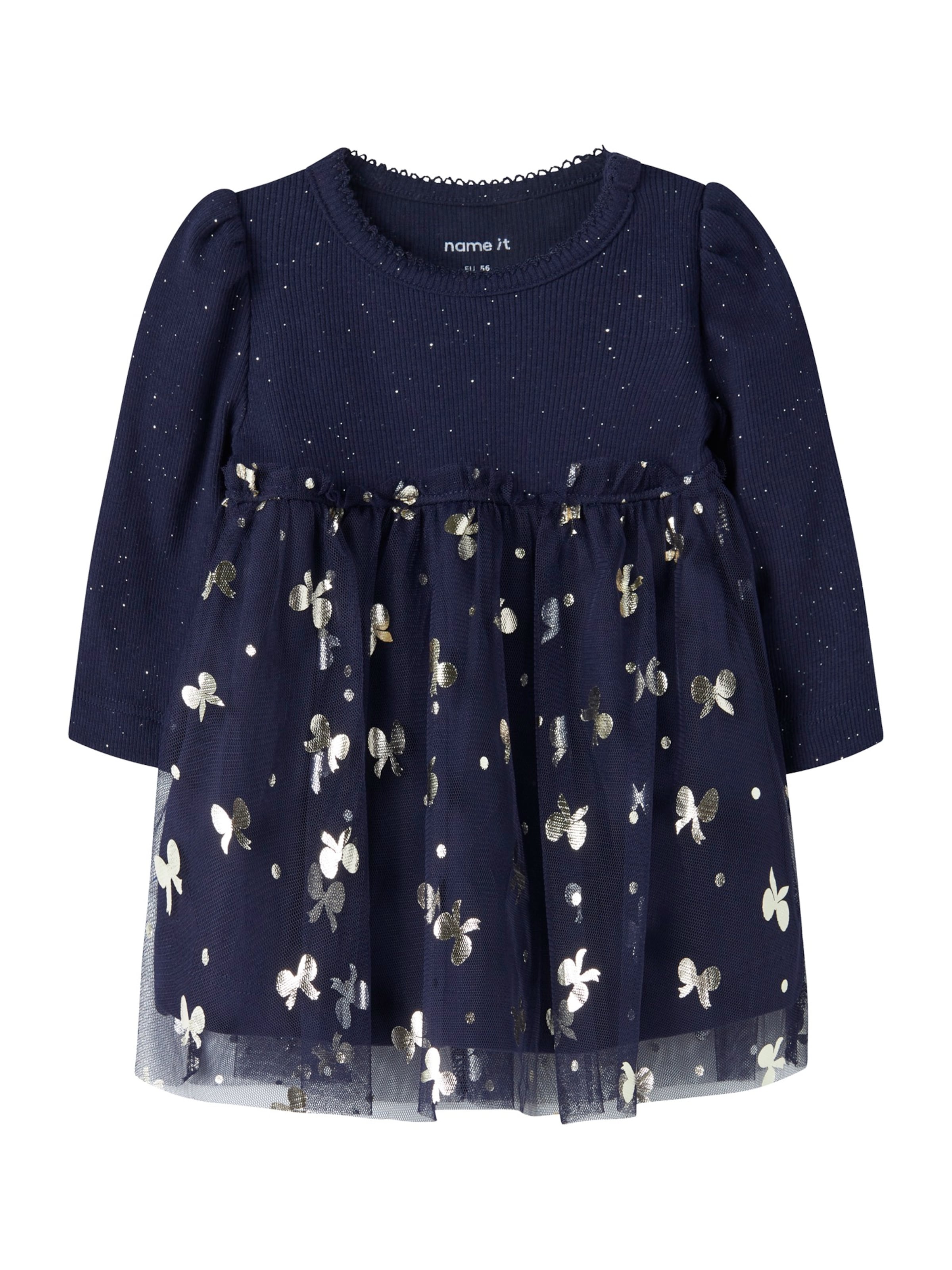NAME IT - Vestido 'NBFROSALLY' en azul: frente