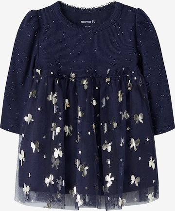 NAME IT - Vestido 'NBFROSALLY' en azul: frente