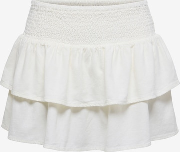 Gonna 'ONLGoa' di ONLY in bianco: frontale