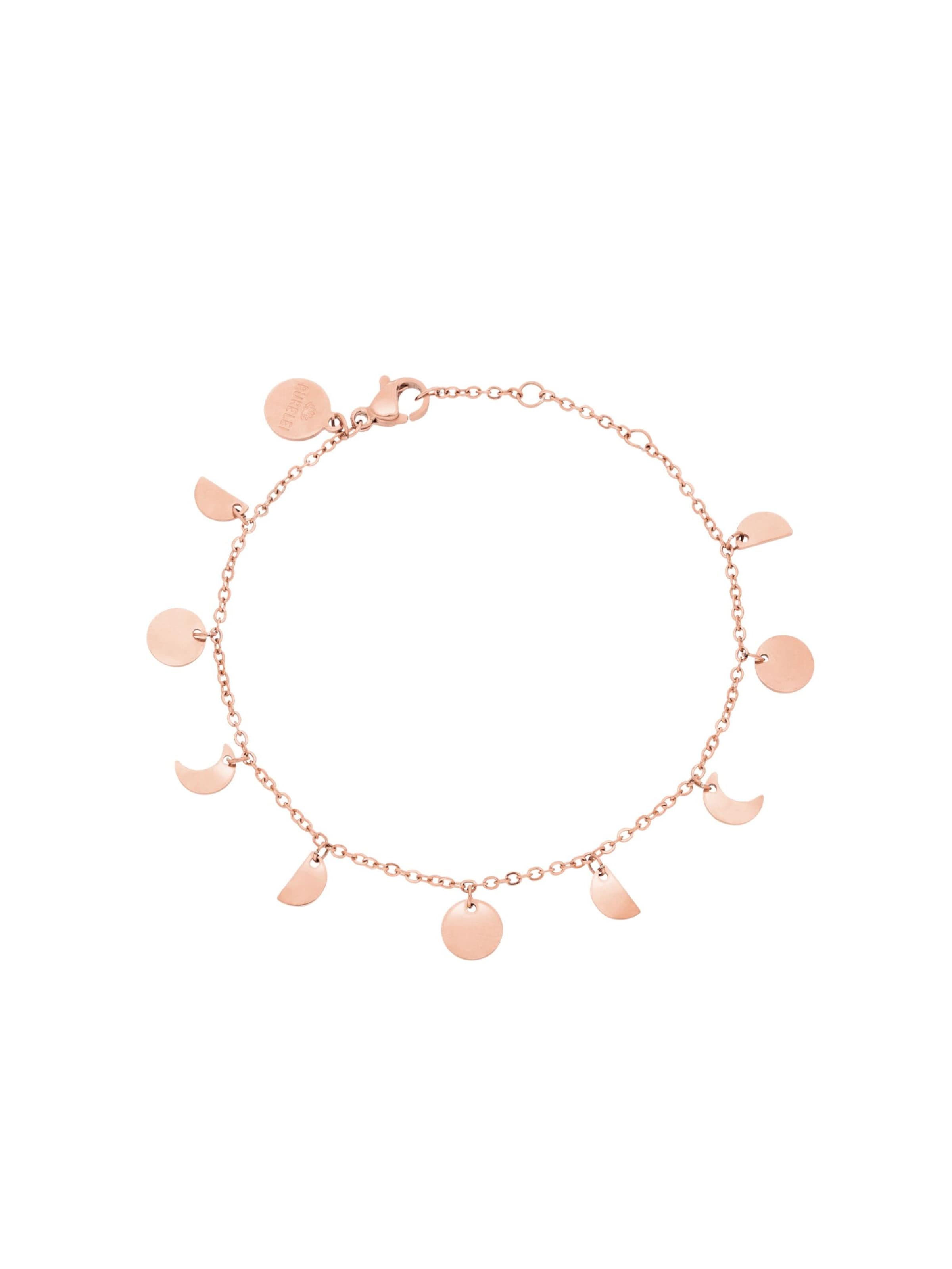 PURELEI Armband 'Luna' in Gold: Vorderseite