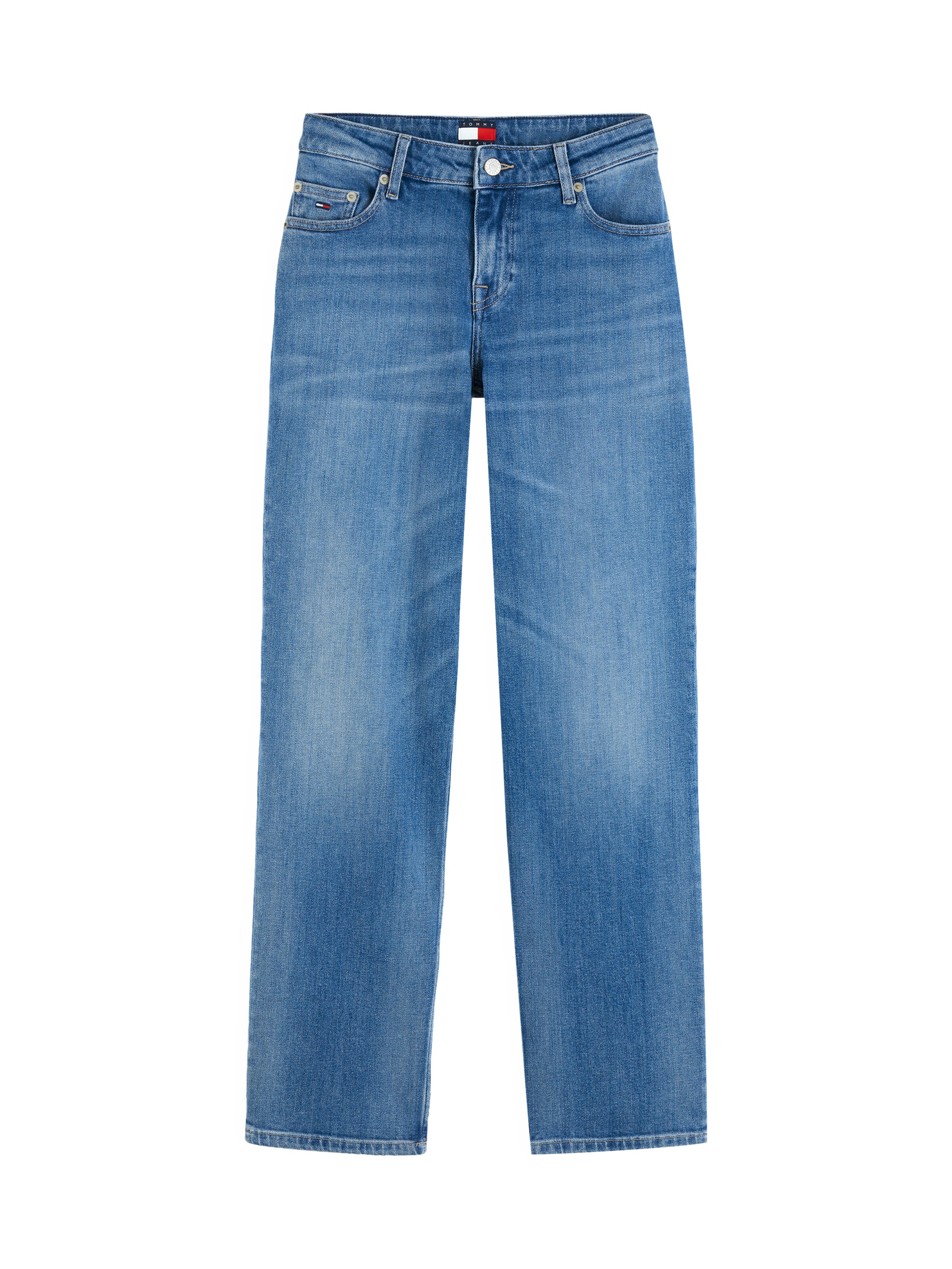 Tommy Jeans Regular Jeans in Blauw: voorkant