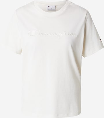 Champion Authentic Athletic Apparel Shirt in Beige: front