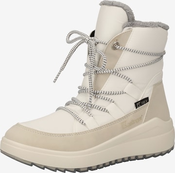 Bottines à lacets Kastinger en beige : devant