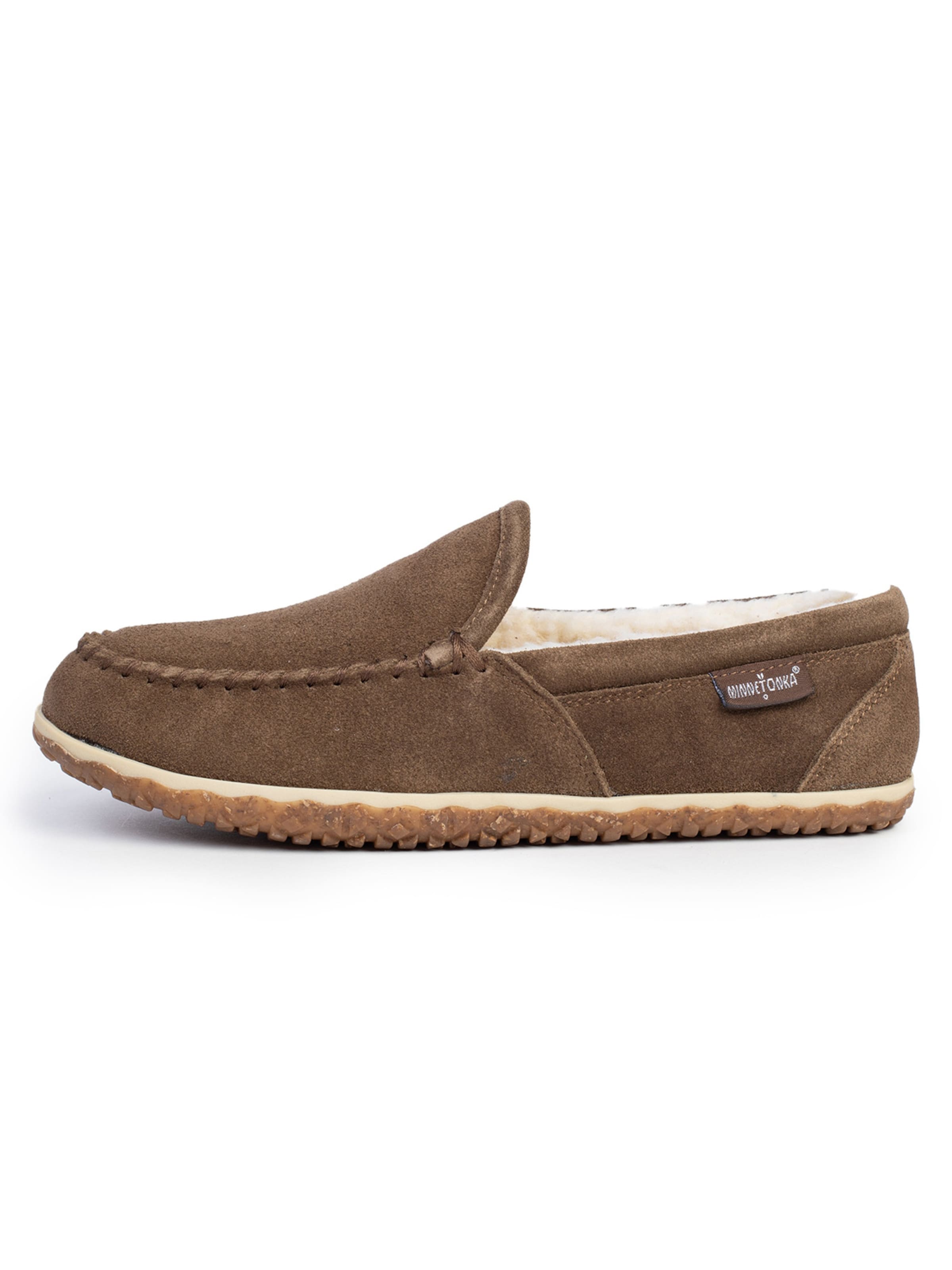 Minnetonka Moccasin 'Tilden' in Brown: front