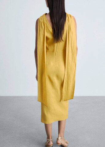 MANGO Kleid in Gelb