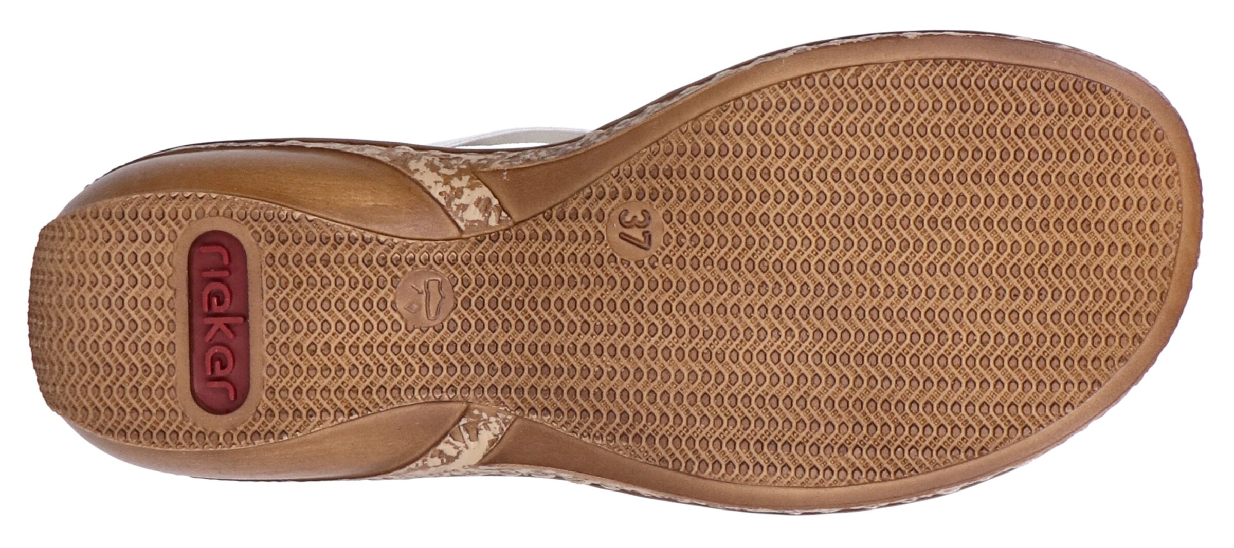 Sandales à lanières Rieker en blanc