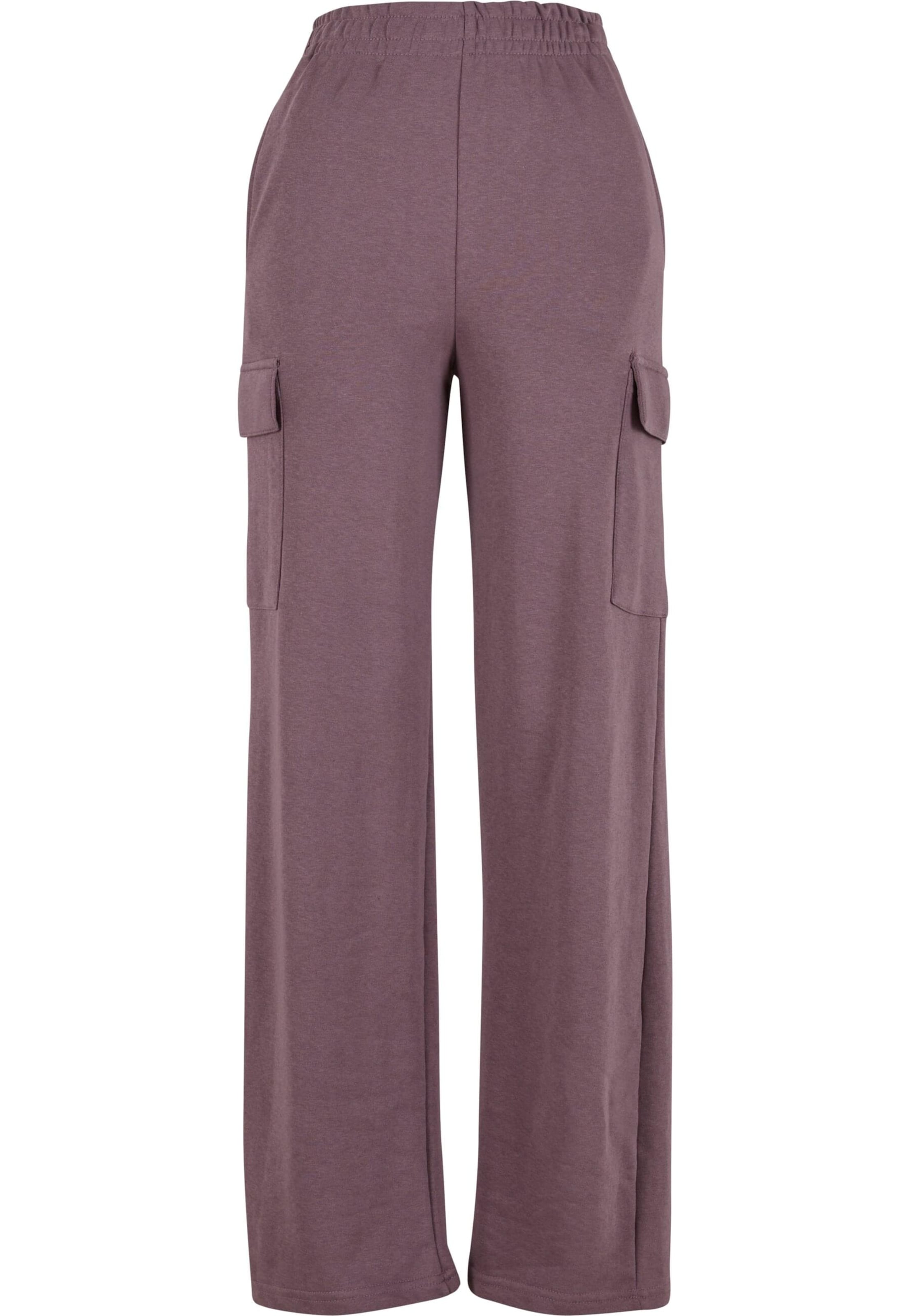 Urban Classics Cargo trousers in Pink: front