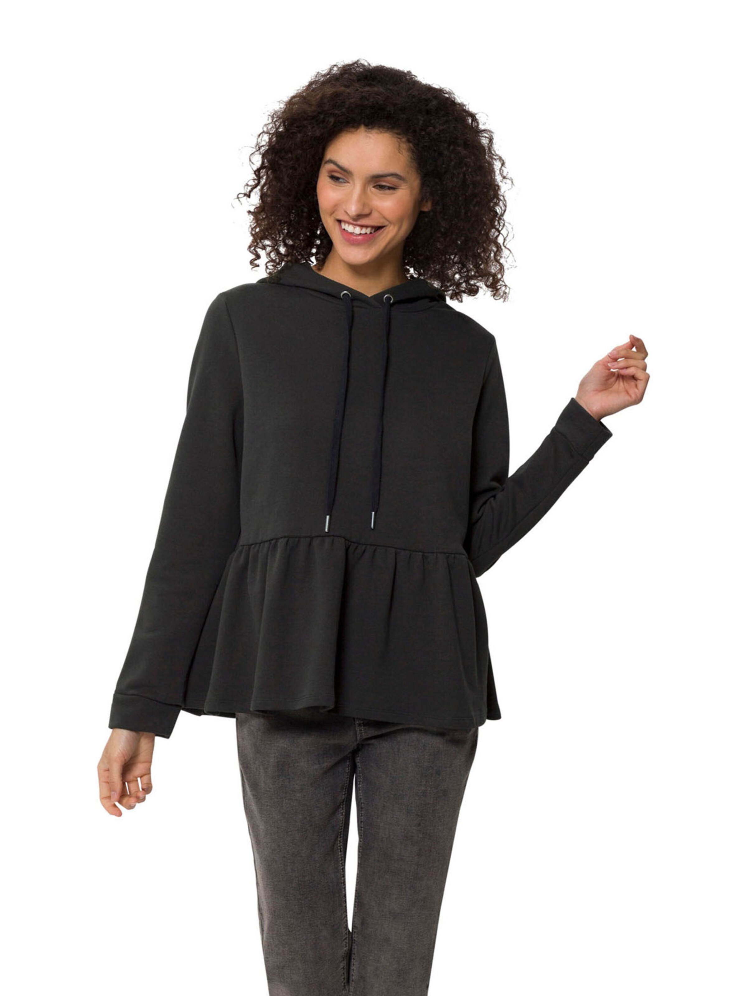 heine Mikina - Čierna: predná strana