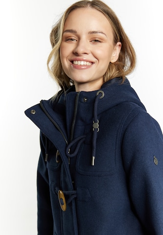 Manteau mi-saison 'Incus' DreiMaster Vintage en bleu