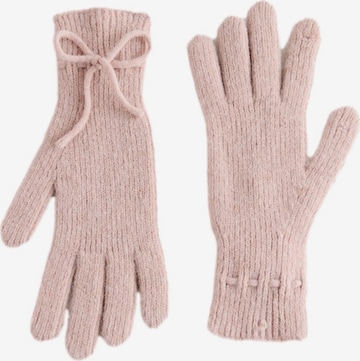 rožinė Next Pirštuotos pirštinės: priekis