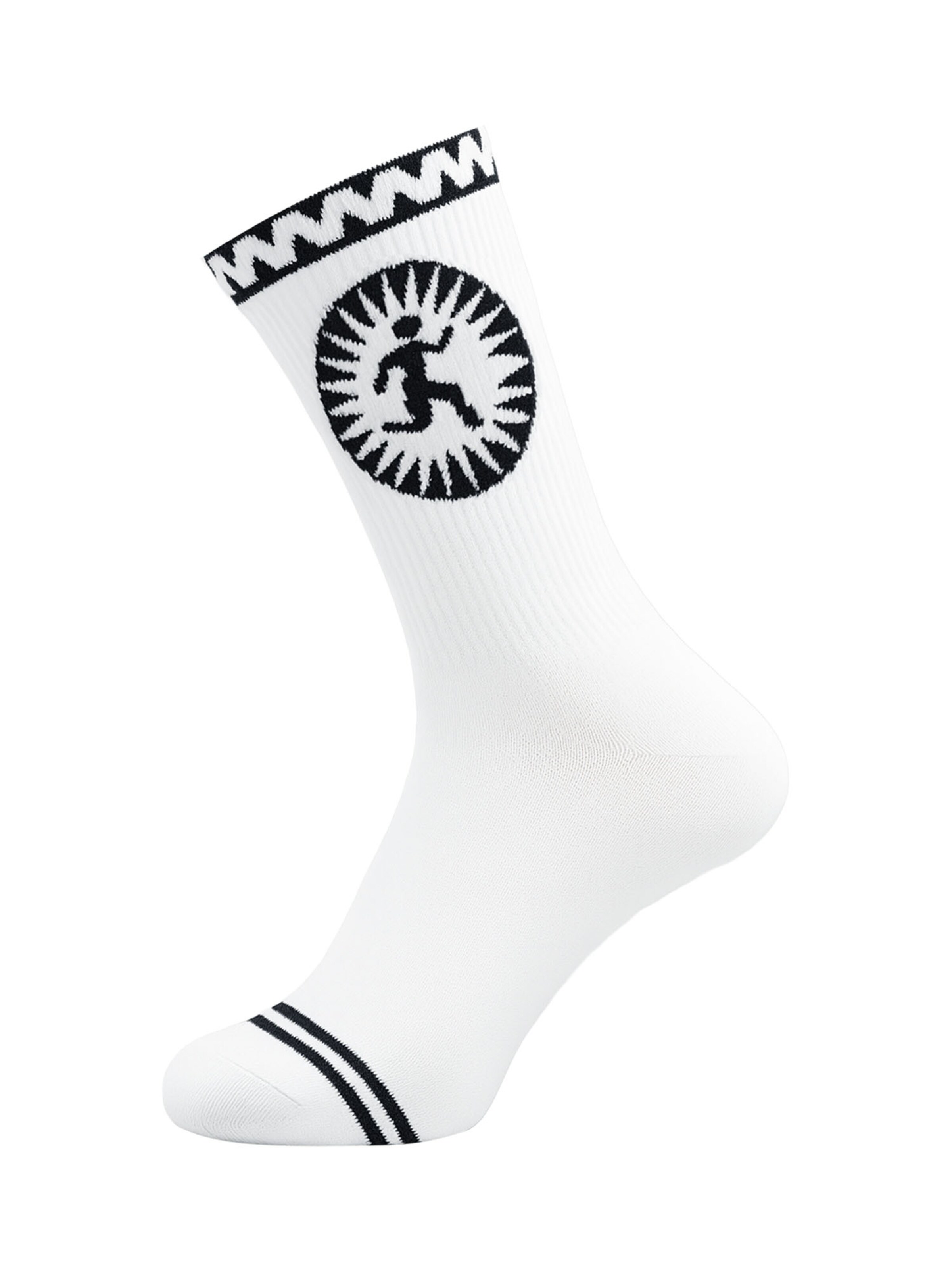 Chaussettes 'Touchdown' UNABUX en blanc