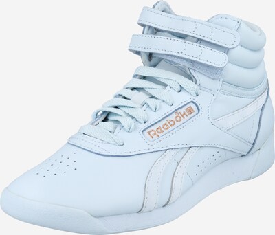 Reebok Baskets hautes 'Cardi' en bleu clair / orange, Vue avec produit