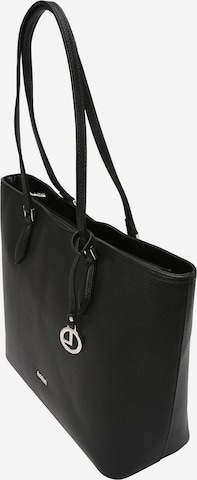 L.CREDI Μεγάλη τσάντα 'Liora' σε μαύρο: μπροστά