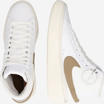 Nike Sportswear Hög sneaker 'BLAZER PHANTOM' i vit