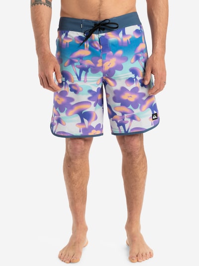 QUIKSILVER Boardshorts 'Scallop 19' in de kleur Blauw / Lila / Rosa, Productweergave