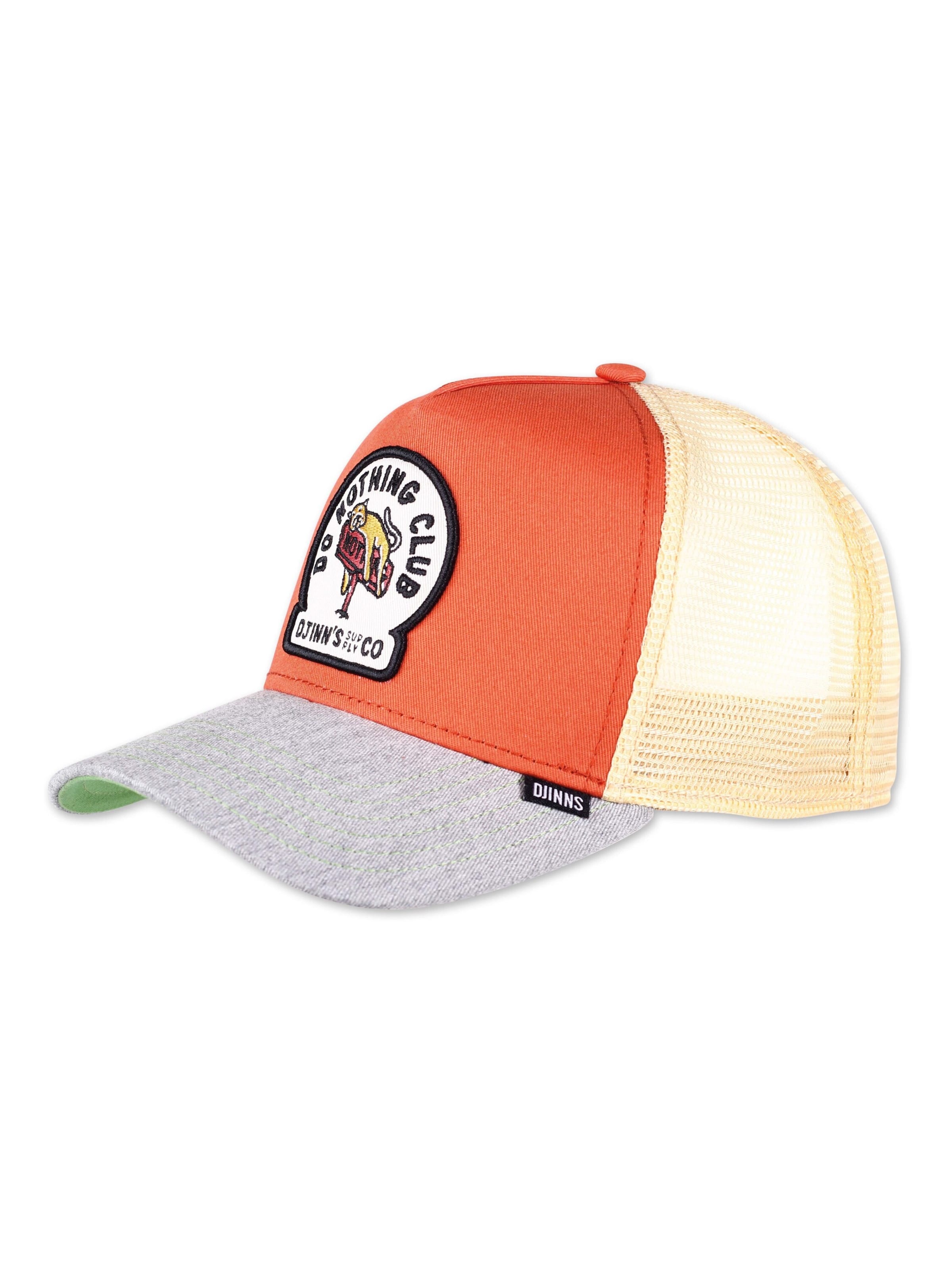 Cappello da baseball 'Hft Dnc New 1.1' di DJINNS in arancione: frontale
