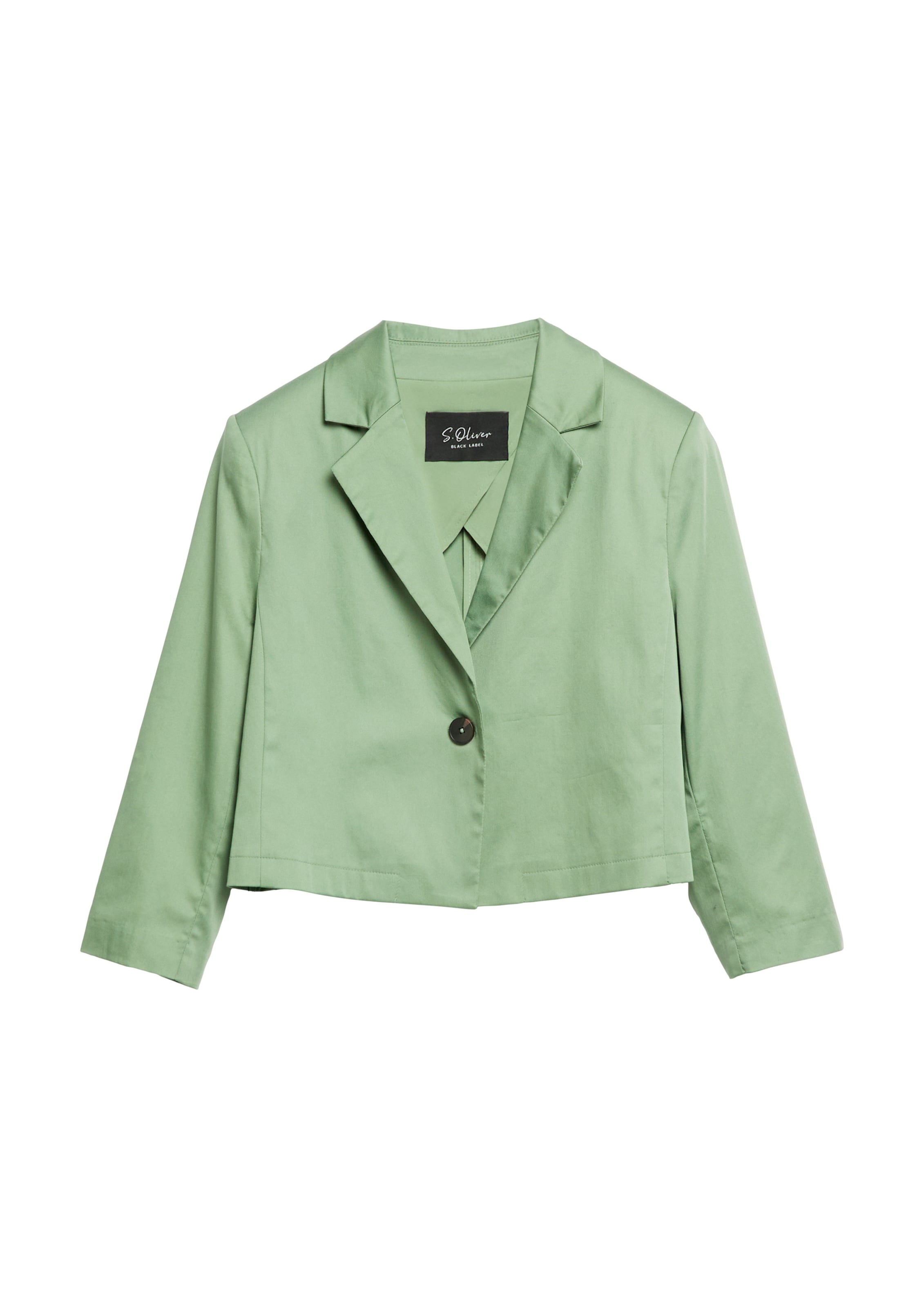 s.Oliver BLACK LABEL Blazer in Grün: Vorderseite