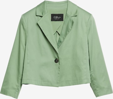 s.Oliver BLACK LABEL Blazer in Grün: Vorderseite