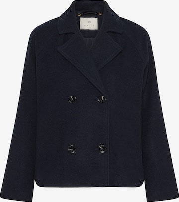 Kaffe Between-seasons coat 'KAFanny' in Blue: front