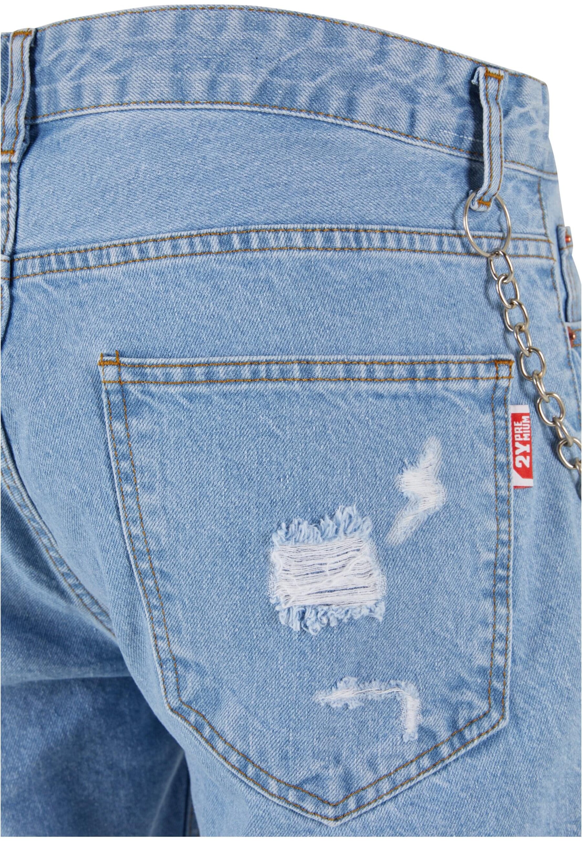 2Y Premium Regular Jeans in Blue