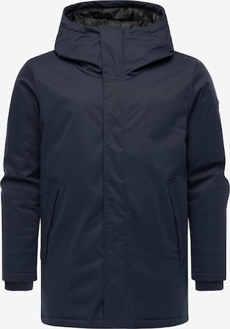 RagwearZimski kaput 'Parcan Twill' - plava boja: prednji dio
