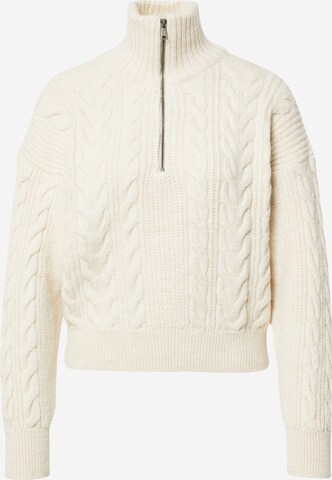 BDG Urban Outfitters Sweater in White: front