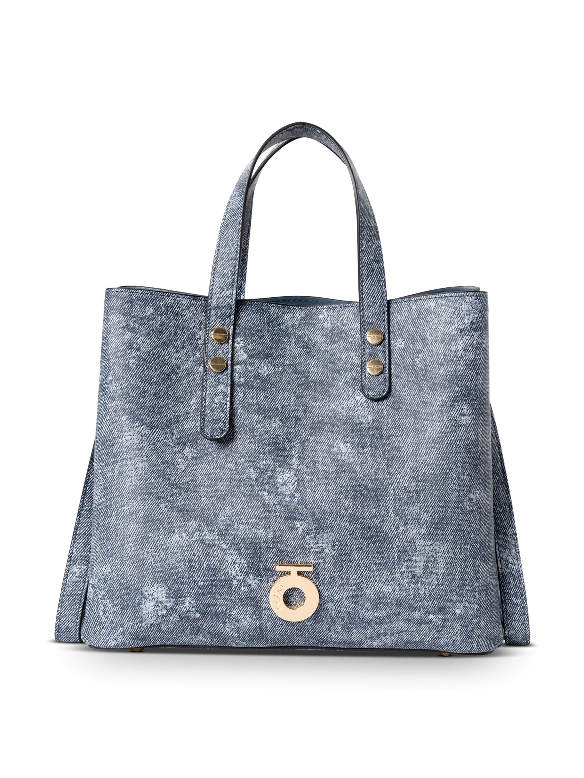 NOBO Handbag 'SEASHELL' in Blue: front
