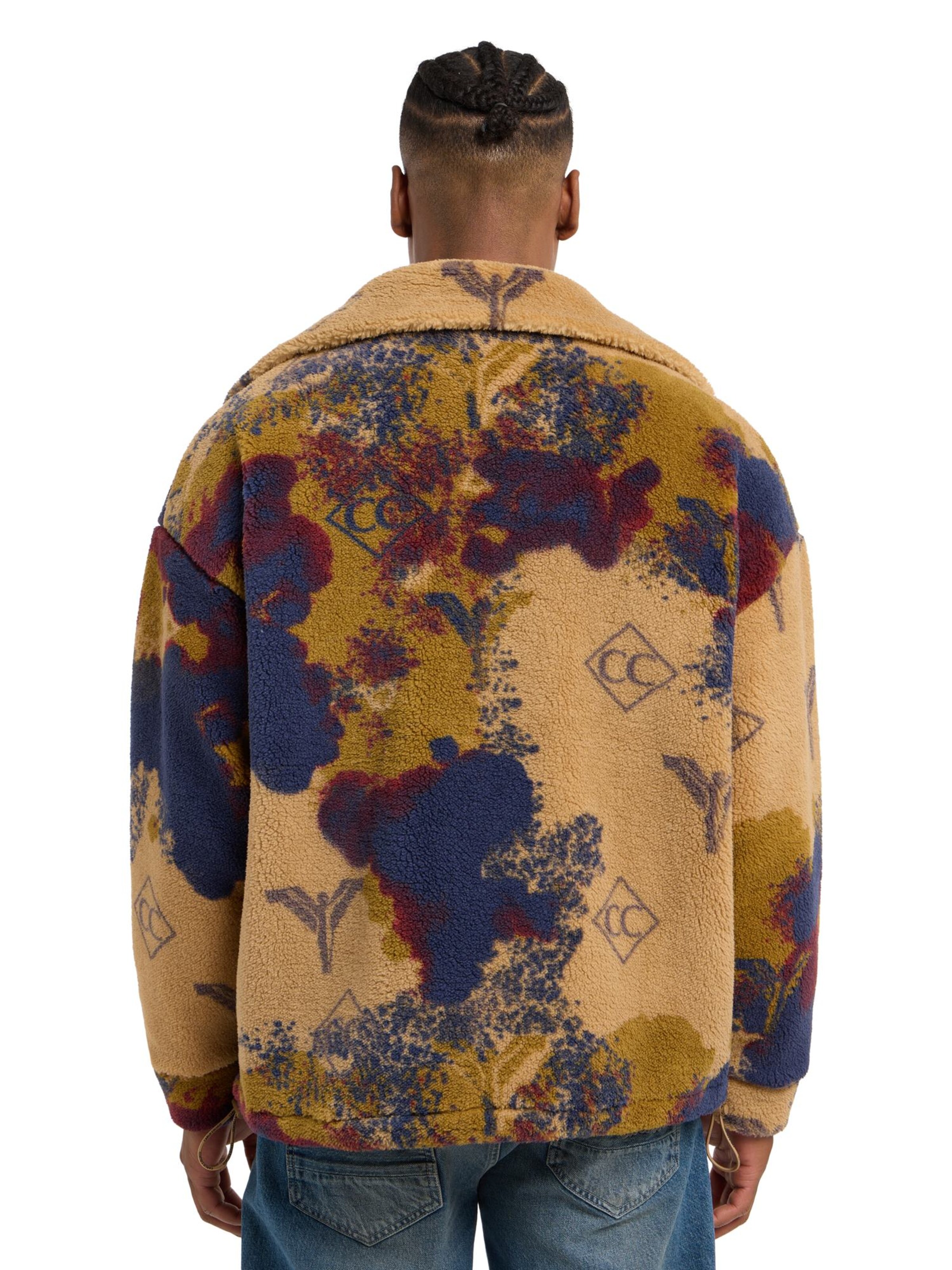 Carlo Colucci Sweatjacke 'Dissertori' in Braun