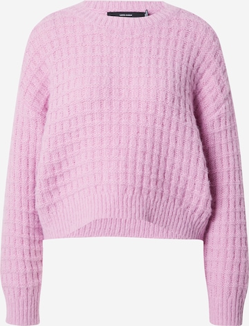 Pull-over 'VELINA' VERO MODA en rose : devant