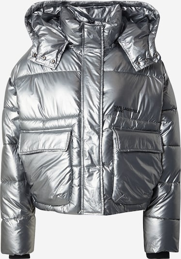 KARL LAGERFELD JEANS Talvitakki värissä hopeanharmaa, Tuotenäkymä