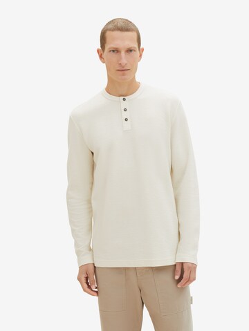 TOM TAILOR Shirt in White: front