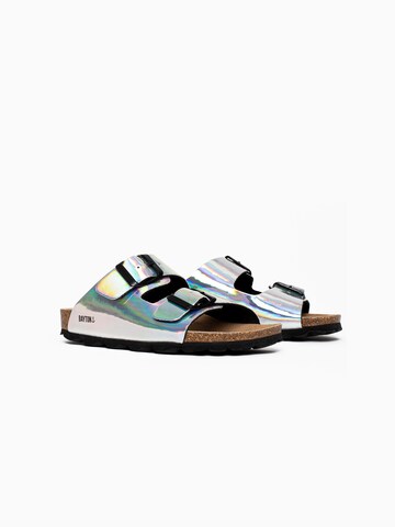 Bayton Sandals & Slippers 'Atlas' in Silver