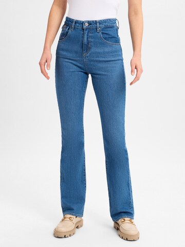 BOSS Regular Jeans ' Lyris ' in Blau: Vorderseite