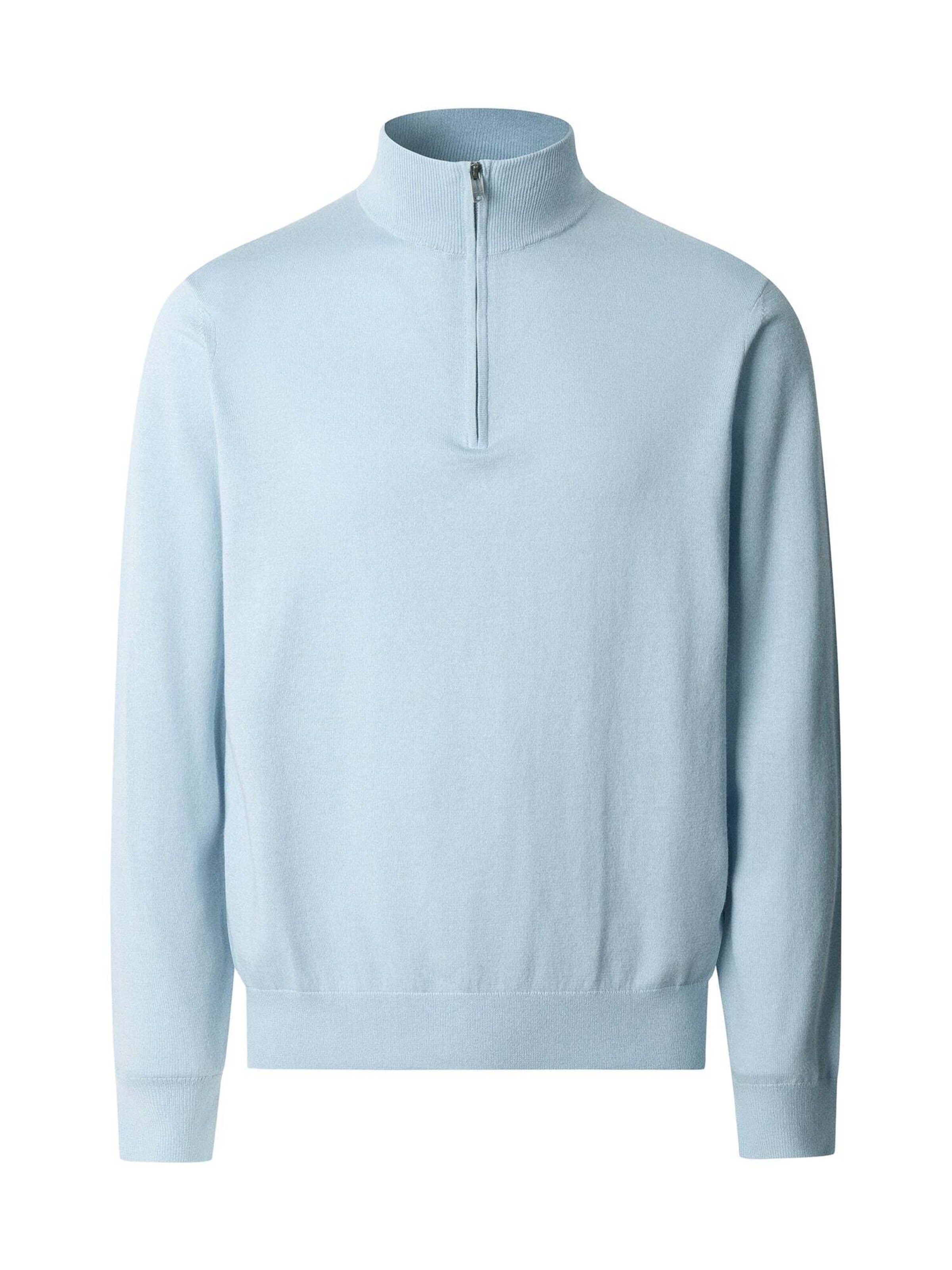 Hackett London Trui in Blauw: voorkant