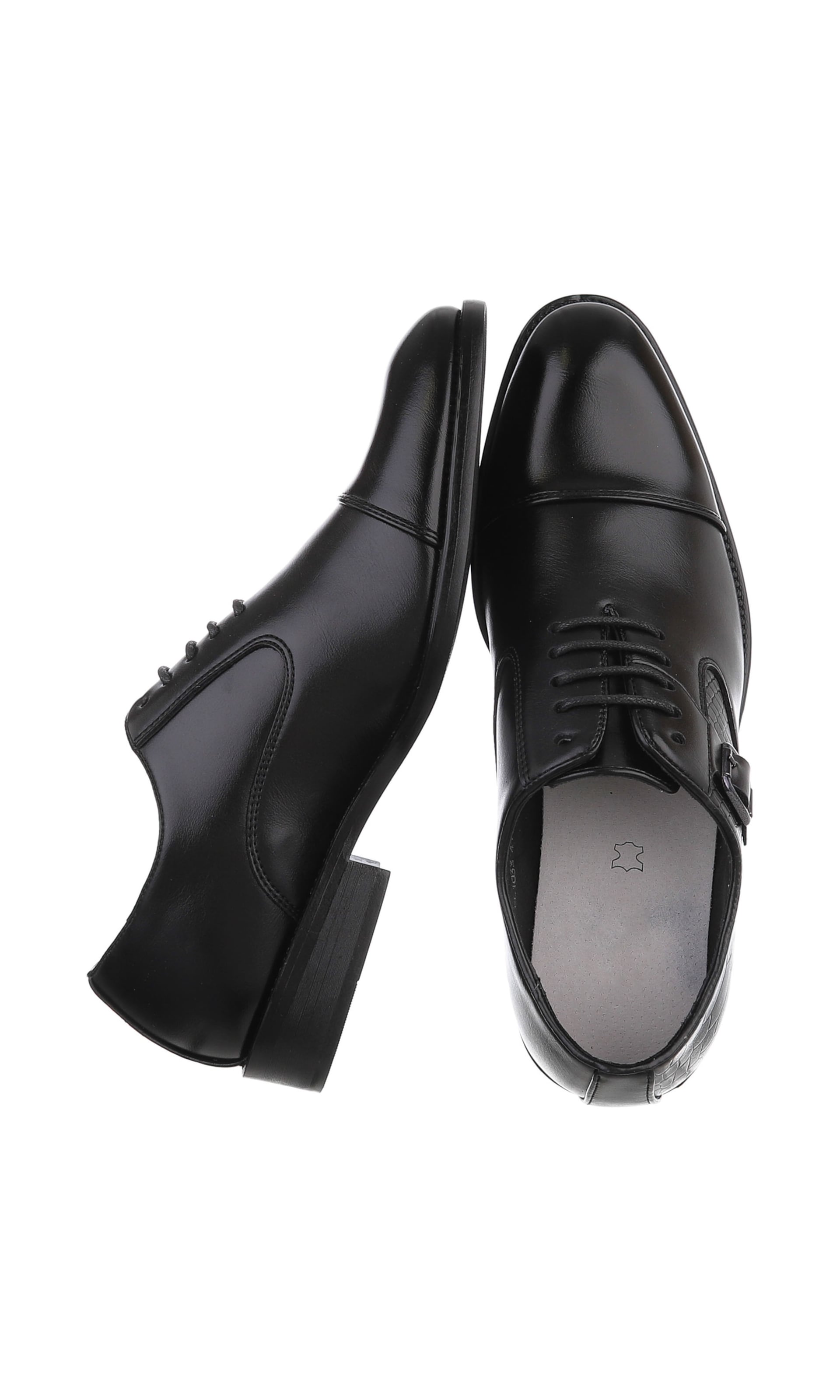 CoolWalk Lace-Up Shoes in Black