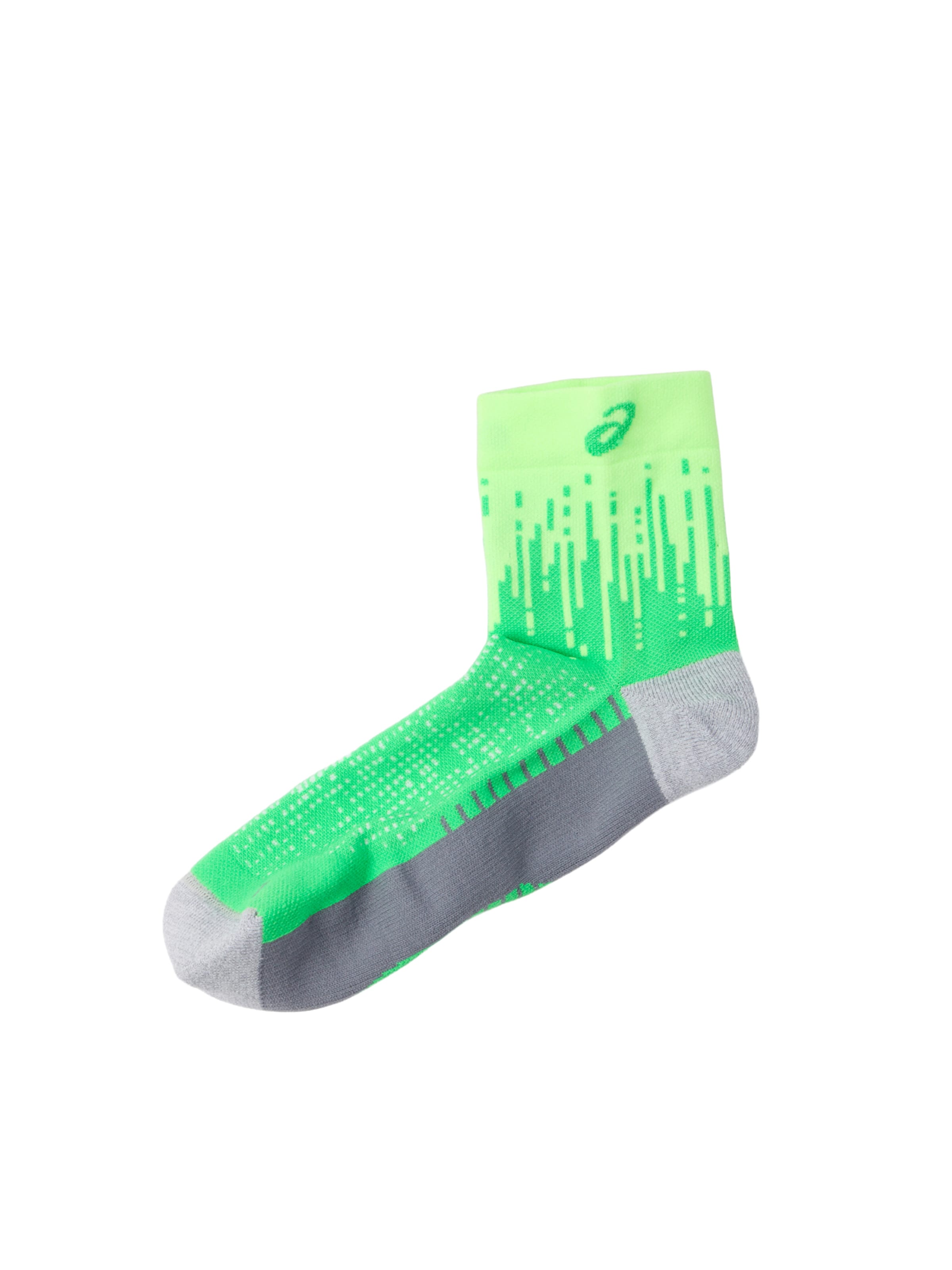 ASICS Sportsocken 'PERFORMANCE RUN' in Grün: Vorderseite