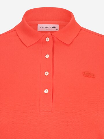 LACOSTE - Vestido 'Robe' em vermelho