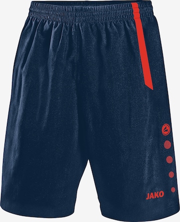 JAKO Workout Pants 'Turin' in Blue: front