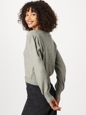 ONLY Knit Cardigan 'LEVA' in Grey