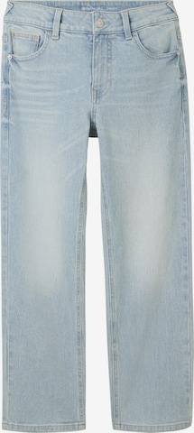 TOM TAILOR Loosefit Jeans in Blauw: voorkant