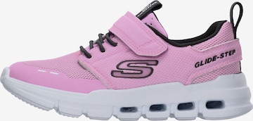 SKECHERS Trainers 'GLIDE-STEP FLOW' in Pink: front
