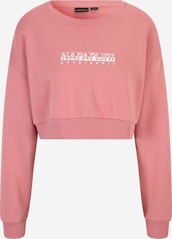 NAPAPIJRI Sweatshirt i pink: forside