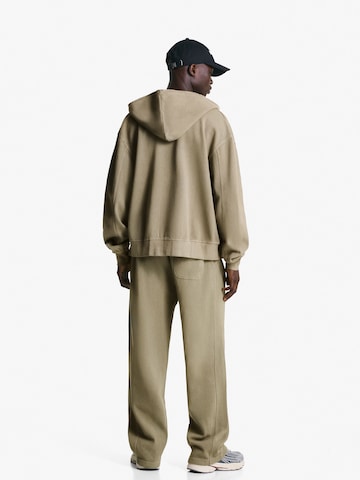 Loosefit Pantalon Bershka en gris