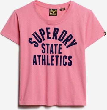 Superdry Shirt in Roze: voorkant