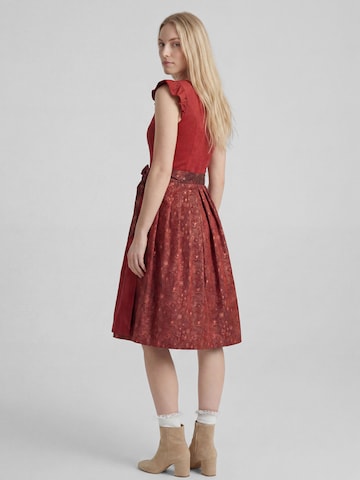 SPIETH & WENSKY Dirndl 'Kendall' in Rood
